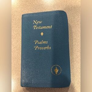 Gideons Pocket New Testament, Psalms And Proverbs